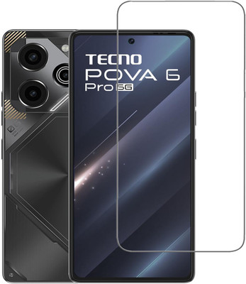 SNMART Tempered Glass Guard for TECNO POVA 6 PRO 5G(Pack of 1)