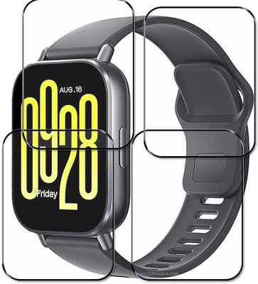 tombik Tempered Glass Guard for 13wc-Redmi Watch 5 Active(Pack of 4)