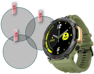 DB Tempered Glass Guard for Fire Boltt Artillery 1.5 SmartWatch(Pack of 3)