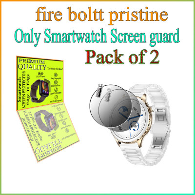 HIDEOUS Tempered Glass Guard for Fire-Boltt Pristine(Pack of 2)