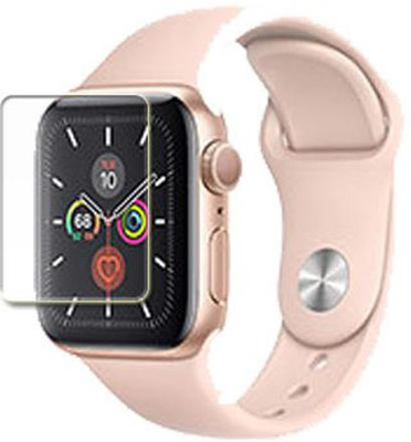 MUTAALI Tempered Glass Guard for Apple Watch Series 5 Aluminum(Pack of 1)