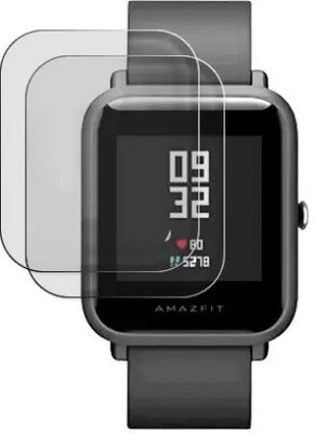 MUTAALI Tempered Glass Guard for Amazfit Bip(Pack of 3)