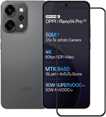 Hyper Tempered Glass Guard for OPPO Reno14 Pro 5G(Pack of 1)