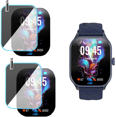HIDEOUS Tempered Glass Guard for FASTRACK REFLEX POWER(Pack of 2)