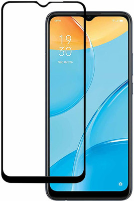 GDBUY Edge To Edge Tempered Glass for Oppo A53s(Pack of 1)