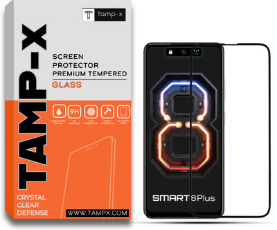 TAMP-X Tempered Glass Guard for Infinix Smart 8 Plus(Pack of 1)