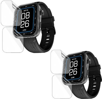 MUTAALI Tempered Glass Guard for Noise ColorFit Pro 5 Max smart watch(Pack of 4)
