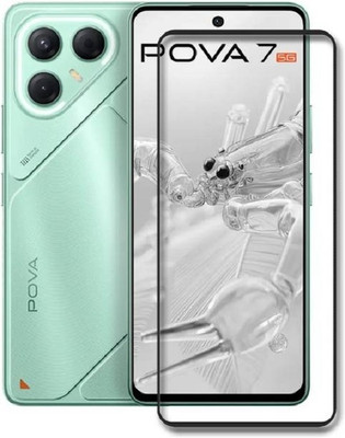 Flipkart SmartBuy Tempered Glass Guard for Tecno Pova 7 5G(Pack of 1)