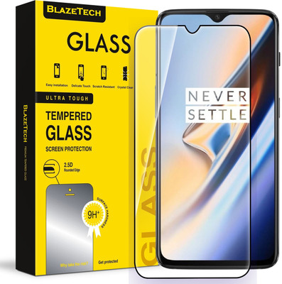 BlazeTech Tempered Glass Guard for OnePlus 6T(Pack of 1)