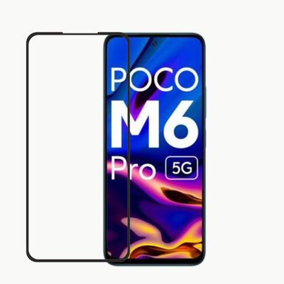 Flipkart SmartBuy Tempered Glass Guard for POCO M6 Pro 5G, POCO M6 Pro(Pack of 1)
