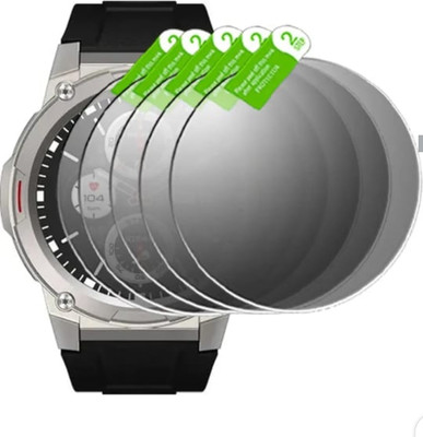 KHWABEEDA Tempered Glass Guard for ZEBLAZE VIBE 7 PRO SMART WATCH TEMPERED GLASS ( PACK OF 5)(Pack of 5)