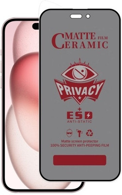 COVER CAPITAL Edge To Edge Tempered Glass for iPhone 16 Pro Max(Pack of 1)