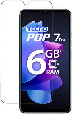 INFINITYWORLD Tempered Glass Guard for Tecno POP 7 Pro(Pack of 1)