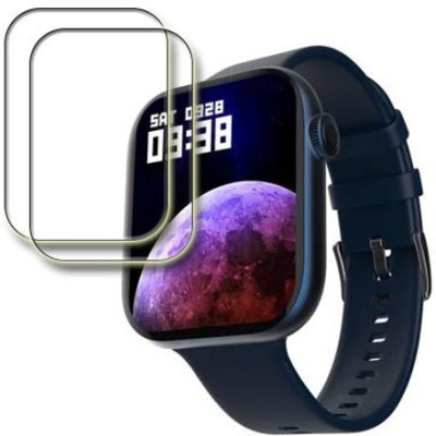 MUTAALI Tempered Glass Guard for Fire Boltt Ring Plus smartwatch(Pack of 2)