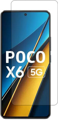 VAlight Tempered Glass Guard for POCO X6 5G(Pack of 1)