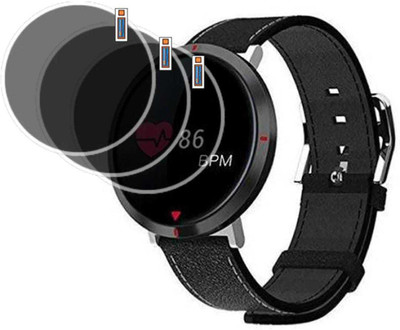 DOWRVIN Tempered Glass Guard for CELESTECH CTS002 SMARTWATCH TEMPERED GLASS (PACK OF 3)(Pack of 3)