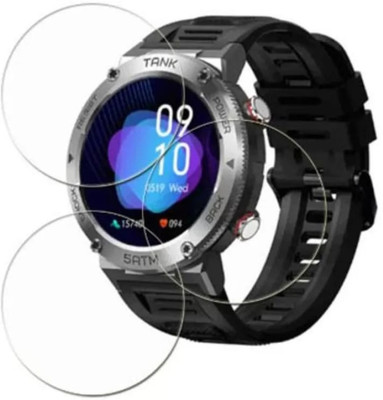 DB Tempered Glass Guard for KOSPET TANK T1 PRO SMART WATCH TEMPERED GLASS ( PACK OF 3)(Pack of 3)