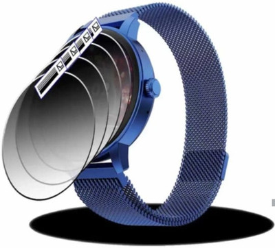 DB Tempered Glass Guard for BEATXP VECTOR SMART WATCH TEMPERED GLASS (PACK OF 4)(Pack of 4)
