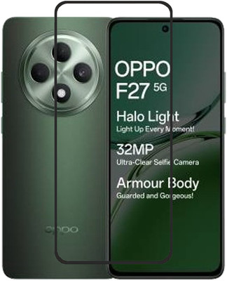 AKSHUD Edge To Edge Tempered Glass for OPPO F27 5G(Pack of 1)