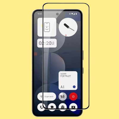 GORILLA FIVE Tempered Glass Guard for Nothing Phone (3a), Nothing Phone (3a) Pro 5G ( Screen Protector-for Smartphone, Gorilla Five Glass )(Pack of 1)
