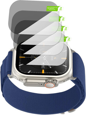 HIDEOUS Tempered Glass Guard for pTron Pulsefit Ultra(Pack of 4)