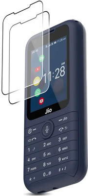 Olonga Tempered Glass Guard for JioPhone Prima 4G Keypad Phone(Pack of 2)