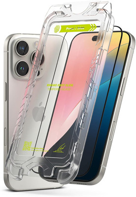 Ringke Tempered Glass Guard for Apple iPhone 16 Pro Max(Pack of 2)