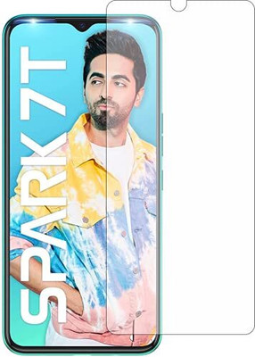 Flipkart SmartBuy Tempered Glass Guard for Tecno Spark 7T(Pack of 1)