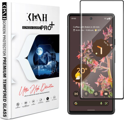 KLAH Tempered Glass Guard for Google Pixel 6(Pack of 1)