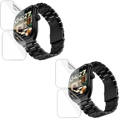 MUTAALI Tempered Glass Guard for Boult Trail Pro smart watch(Pack of 4)