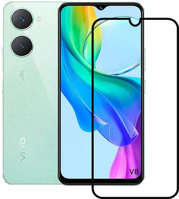 VISHRN CASES Edge To Edge Tempered Glass for vivo Y18 , vivo Y18e(Pack of 1)