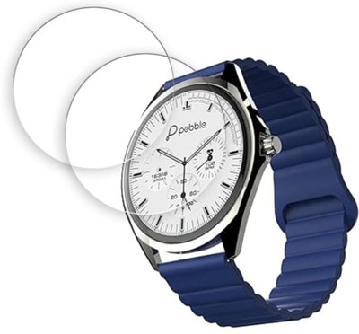 AHWAVEEDA Tempered Glass Guard for PEBBLE ROYALE WATCH TEMPERED GLASS(PACK OF 2)(Pack of 2)