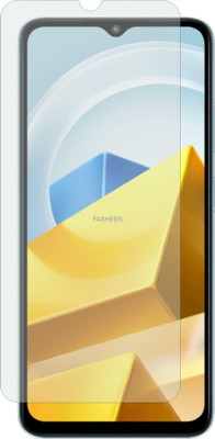 Fasheen Tempered Glass Guard for POCO M5 INDIA (AntiGlare Matte)(Pack of 1)