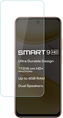 Ten To 11 Tempered Glass Guard for Infinix Smart 9 HD(Pack of 1)