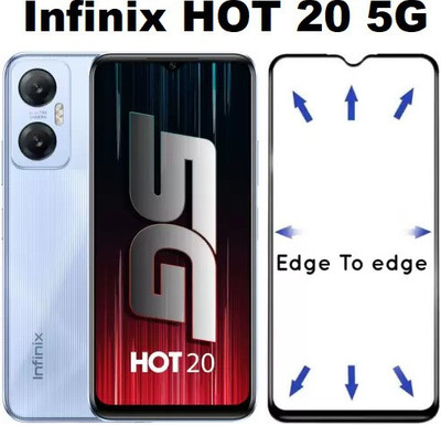 GDBUY Tempered Glass Guard for Infinix HOT 20 5G, infinix HOT 20 5G, Infinix HOT 20(Pack of 1)