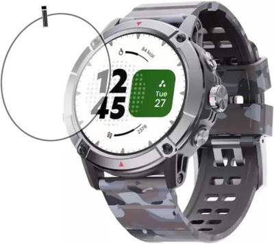 DB Tempered Glass Guard for Ambrane Crest Pro SmartWatch(Pack of 1)