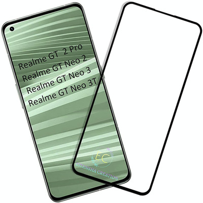 EITANSHA CREATION Edge To Edge Tempered Glass for Realme GT Neo 3T, Realme GT Neo 2, Realme GT Neo 3, Realme GT 2 Pro(Pack of 1)