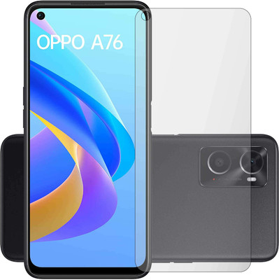 AGRSHI Tempered Glass Guard for Oppo A76, Oppo A96, Oppo A74(Pack of 1)