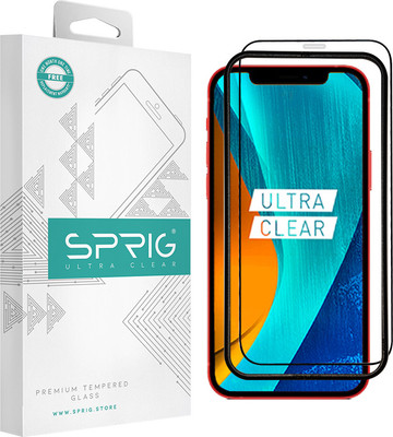 Sprig Tempered Glass Guard for iPhone 12 Pro Max, apple iPhone 12 Pro Max, 12 Pro Max(Pack of 1)