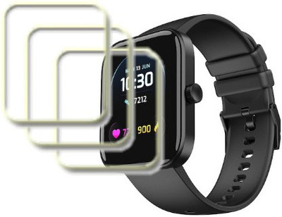 MUTAALI Tempered Glass Guard for Mivi Model E smart watch(Pack of 3)
