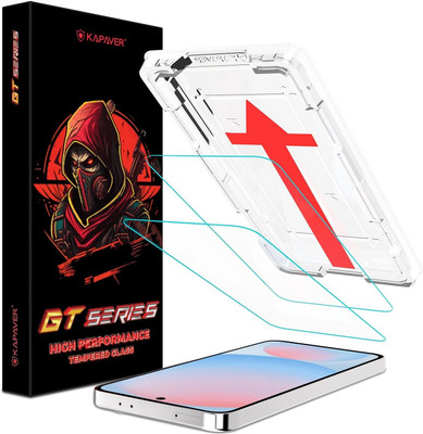 Kapaver Tempered Glass Guard for Samsung Galaxy S24 FE(Pack of 2)