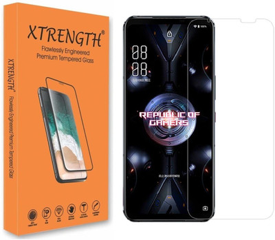 XTRENGTH Tempered Glass Guard for Asus ROG 5(Pack of 1)
