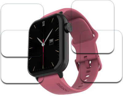 MUTAALI Tempered Glass Guard for Noise Mighty smart watch(Pack of 4)