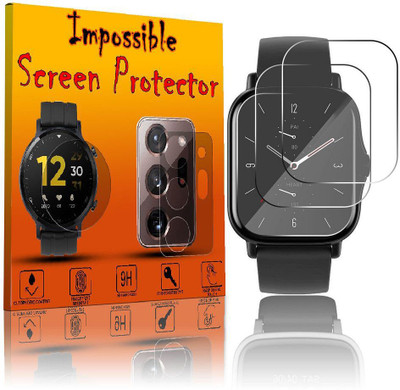FCS Edge To Edge Screen Guard for Amazfit Gts 2(Pack of 3)