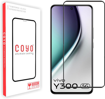 Coyo Tempered Glass Guard for vivo Y300 5G, Poco M7 Pro 5g(Pack of 1)