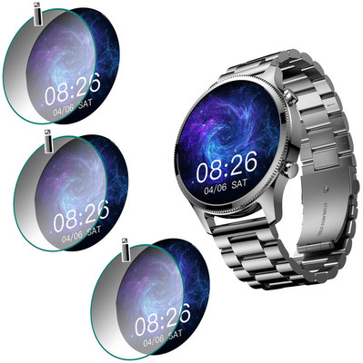 HIDEOUS Tempered Glass Guard for NOISEFIT HALO PLUS(Pack of 3)