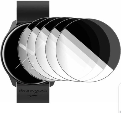 DOWRVIN Tempered Glass Guard for FASTRACK INVOKE PRO SMART WATCH TEMPERED GLASS (PACK OF 5)(Pack of 5)