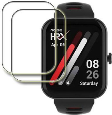 MUTAALI Tempered Glass Guard for Noise X-Fit 2 smartwatch(Pack of 2)