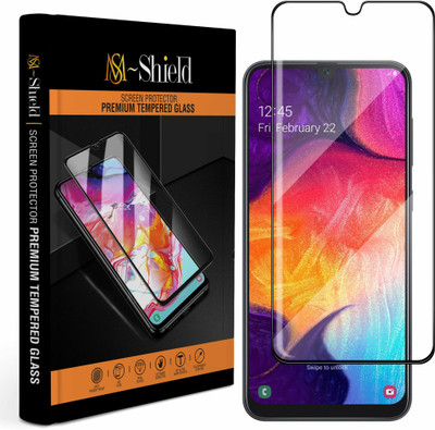 MS-Shield Tempered Glass Guard for Samsung Galaxy A50(Pack of 1)