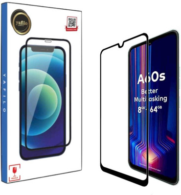 YAFILO Tempered Glass Guard for itel A60s Edge-to-Edge Full Screen Protector with Easy Self-Installation Kit(Pack of 1)